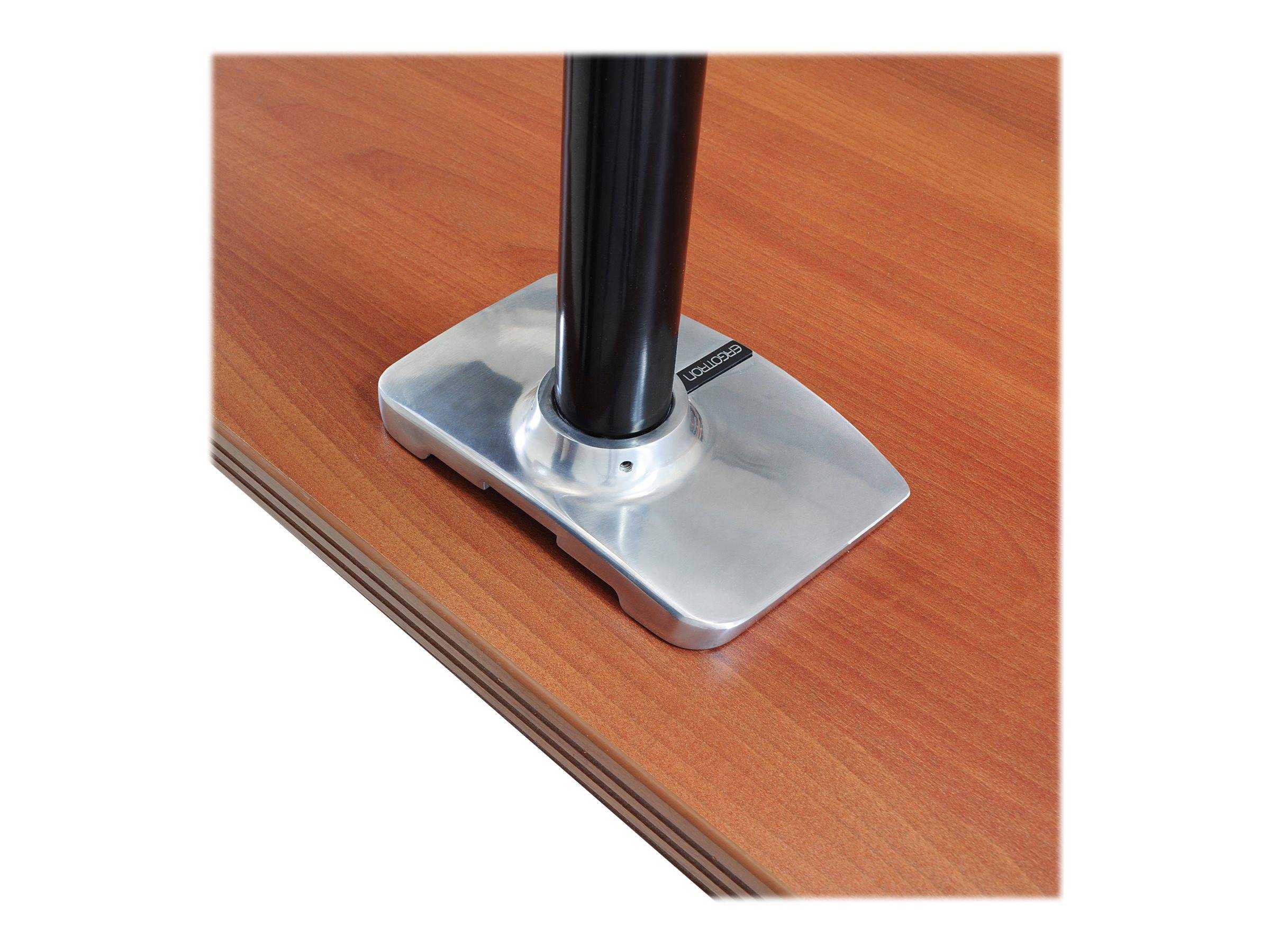 Ergotron WorkFit-LX Sit-Stand Desk Mount System - Befestigungskit (Tablett, Span-2