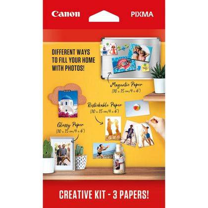 Canon Creative Kit - 100 x 150 mm 60 Blatt Fotopapier-1