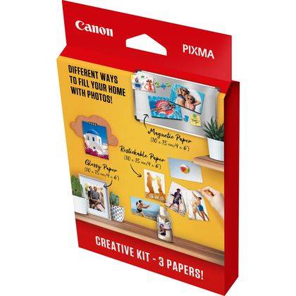 Canon Creative Kit - 100 x 150 mm 60 Blatt Fotopapier-2