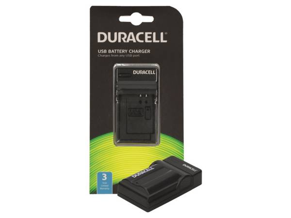 Duracell DRN5922, USB, Nikon EN-EL15, Schwarz, Indoor Batterieladegerät, 5 V, 5 V