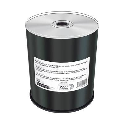 MEDIARANGE Professional Line - 100 x CD-R - 700 MB (80 Min) - 52x - Silber - mit-2