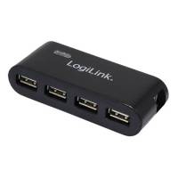 LogiLink USB 2.0 Hub 4-Port - Hub - 4 x USB 2.0-3