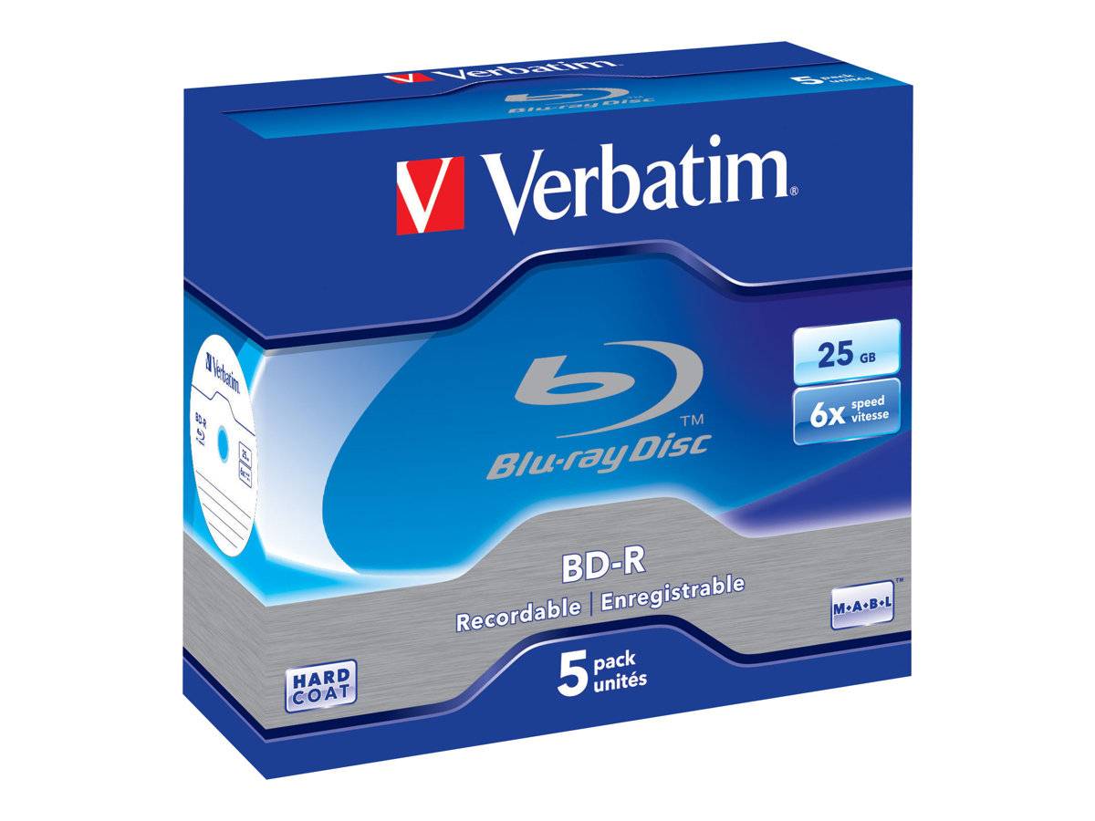 Verbatim 5 x BD-R - 25 GB 6x - Jewel Case (Schachtel)-4