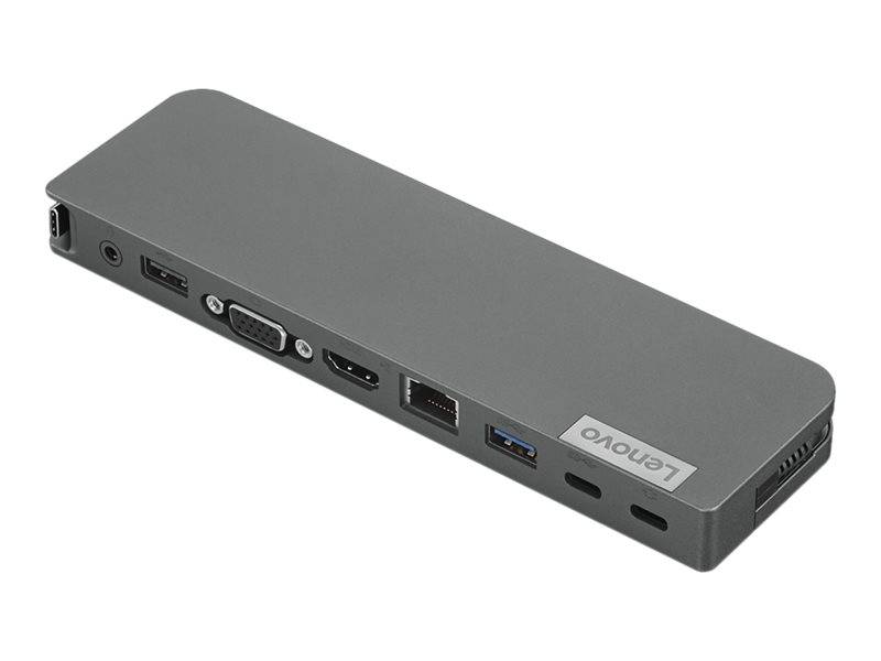 Lenovo USB-C Mini Dock - Mini-Dock - USB-C - VGA, HDMI-1