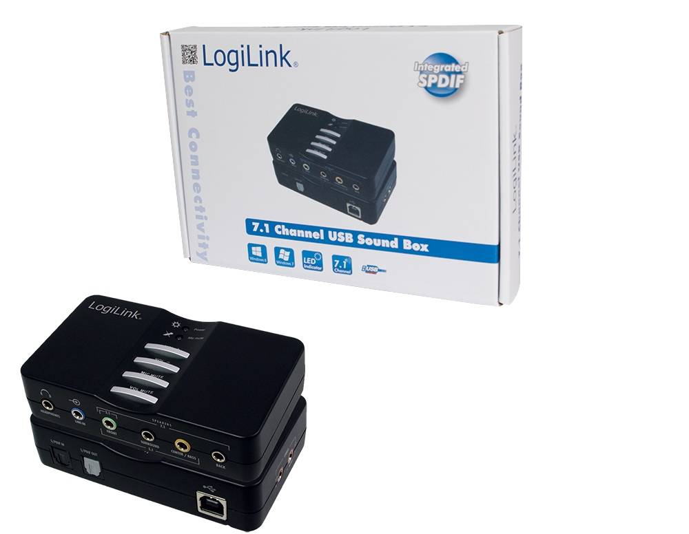 LogiLink USB Sound Box Dolby 7.1 - Soundkarte-1