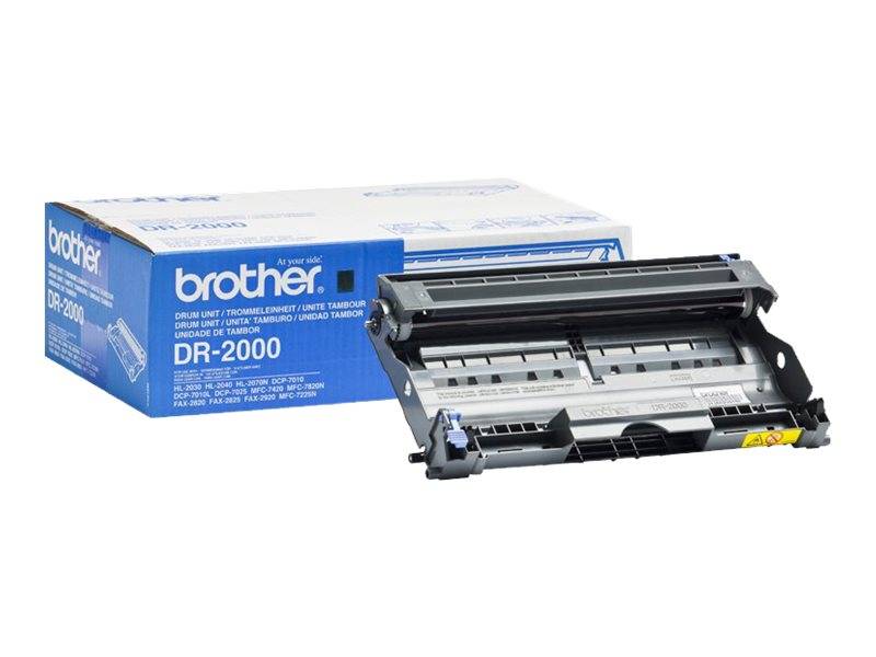 Brother DR2000 - Original - Trommeleinheit - für Brother DCP-7010, 7025, HL-2030, 2040, 2070, MFC-7225, 7420, 7820-3