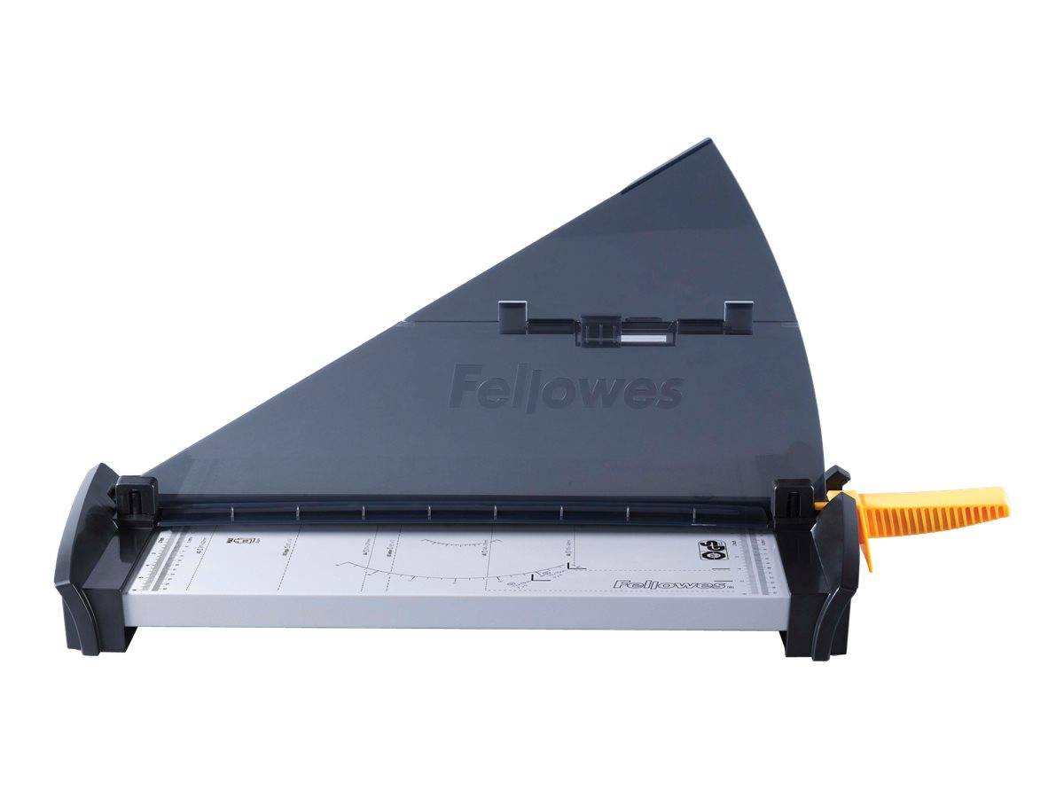 Fellowes Hebel-Schneidemaschine Plasma, DIN A4, schwarz/gelb-3
