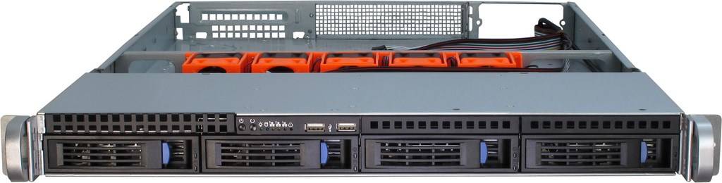 Inter-Tech IPC 1U-1404 - Rack-Montage - 1U - SSI EEB - SATA/SAS - Hot-Swap - keine Spannungsversorgung (EPS2U)-2