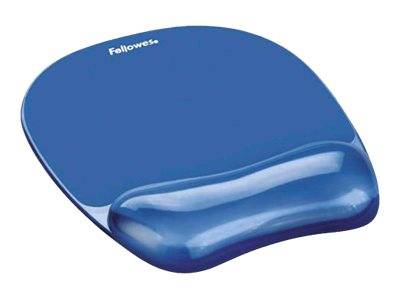 Fellowes Gel Crystal - Mauspad mit Handgelenkpolsterkissen-1