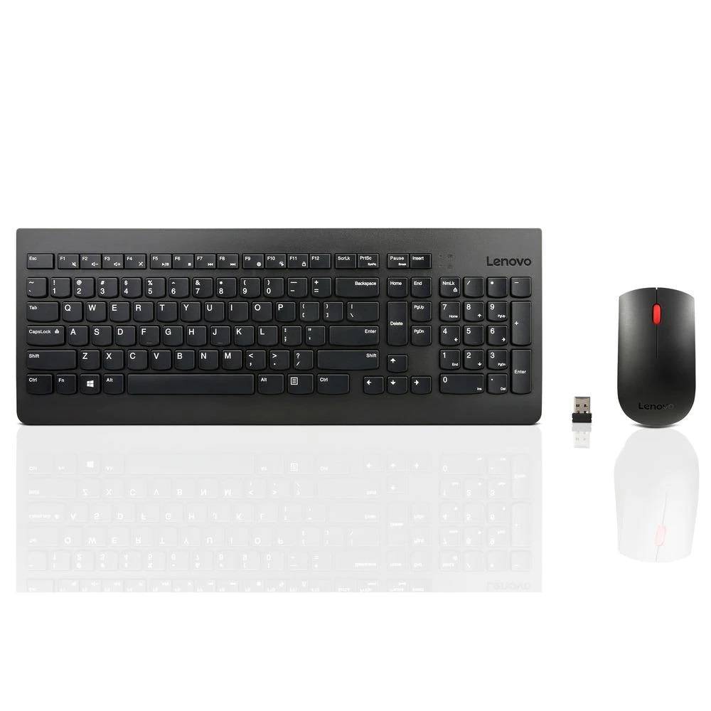 Lenovo Essential USB Tastatur, Maus-Set Deutsch, QWERTZ Schwarz-2