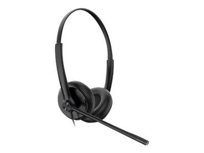 Yealink YHS34 Dual Headset On-Ear kabelgebunden Quick Disconnect Schwarz-2