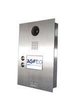 AGFEO IP-Video TFE 2 - 8,89 cm (3.5 Zoll) - TFT - 480 x 320 Pixel - Edelstahl --4