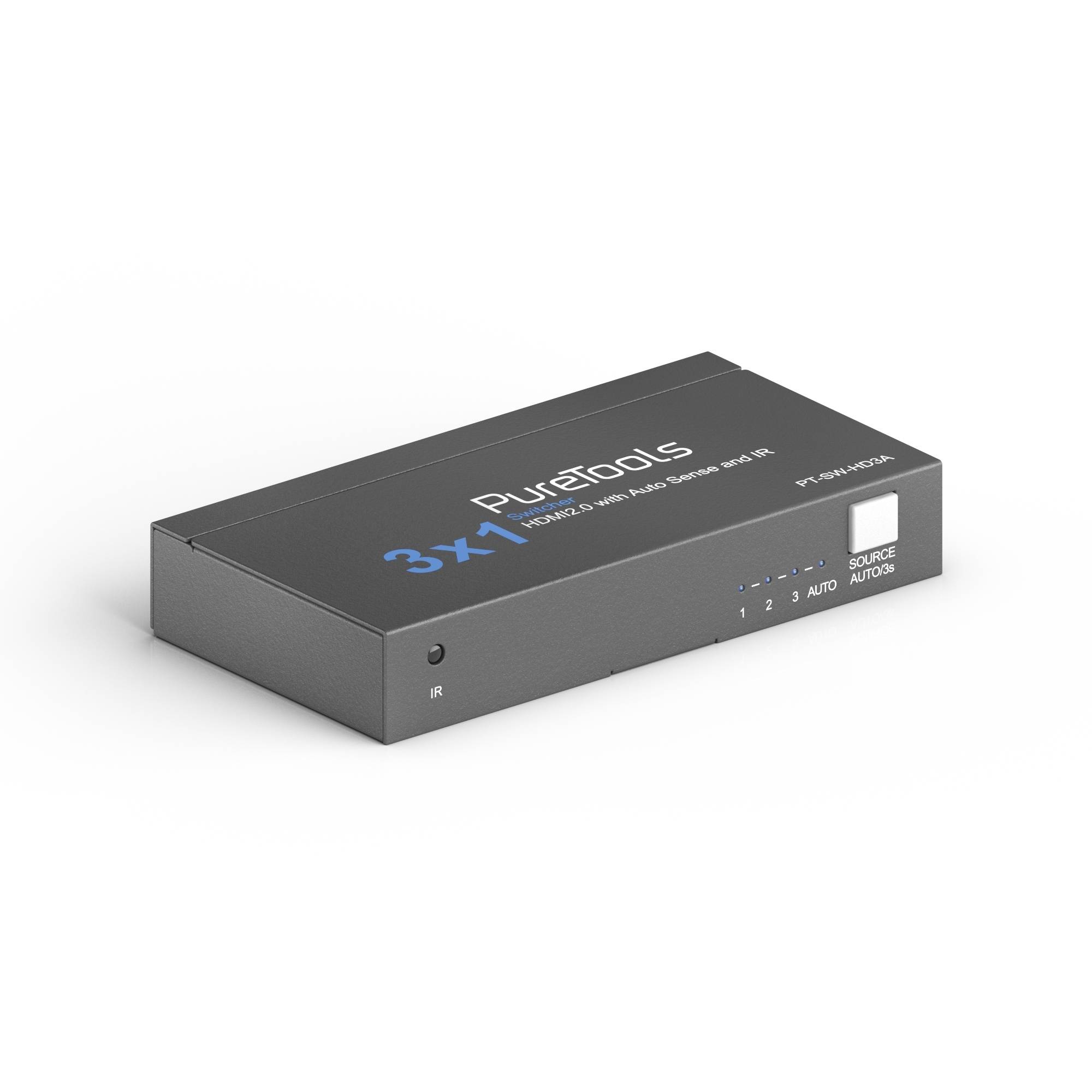 PURELINK - PureTools PT-SW-HD3A - Mit Auto Sense - Video/Audio-Schalter-1