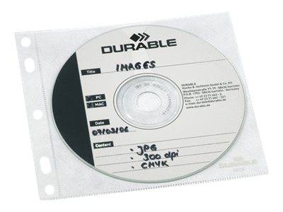 Durable CD/DVD COVER Pocket - CD/DVD-Hülle - Kapazität: 2 CD/DVD-2