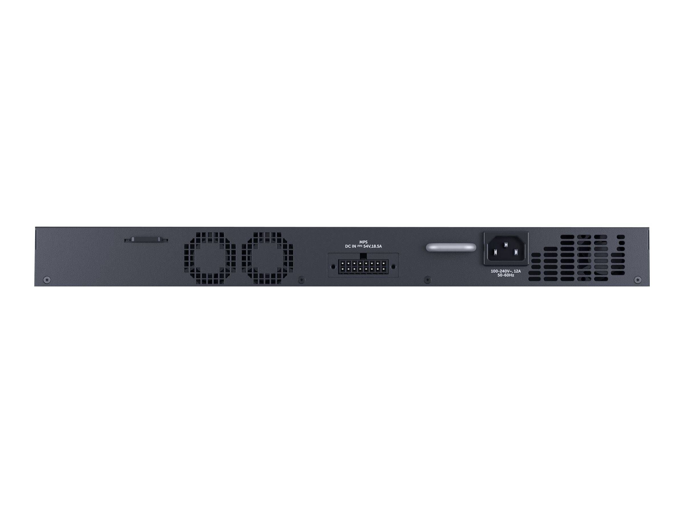 Dell Networking N1548P - Switch - L2+ - managed - 48 x 10/100/1000 + 4 x 10 Gigabit SFP+ - Luftstrom von vorne nach hint-2