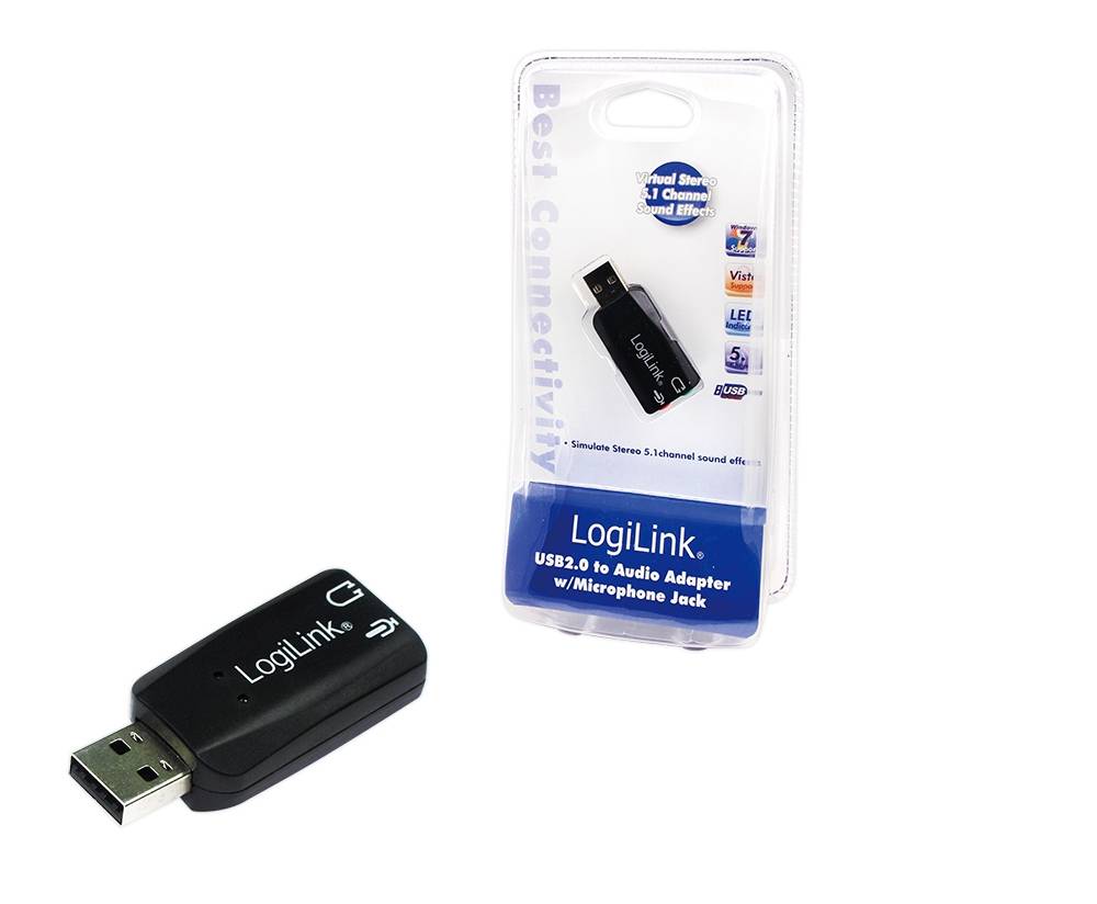 LogiLink USB Soundcard with Virtual 3D Soundeffects-1