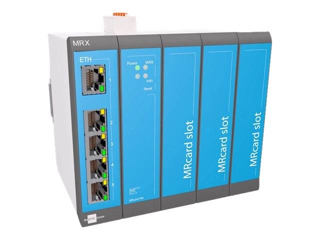 Insys icom MRX MRX5 LAN - Router - 5-Port-Switch - an DIN-Schiene montierbar-2