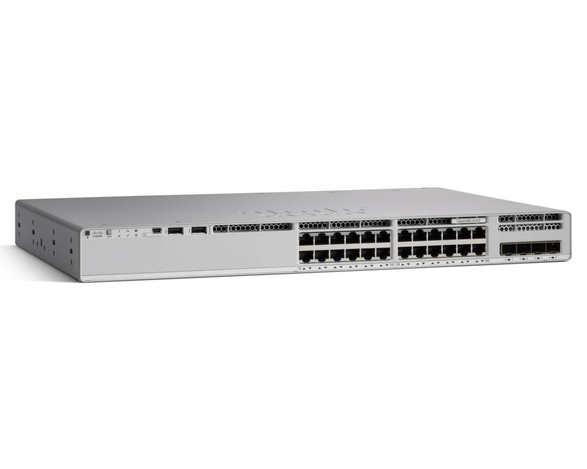 Cisco Catalyst 9200L - Network Advantage - Switch - L3 - 24 x 10/100/1000 (PoE+)-2