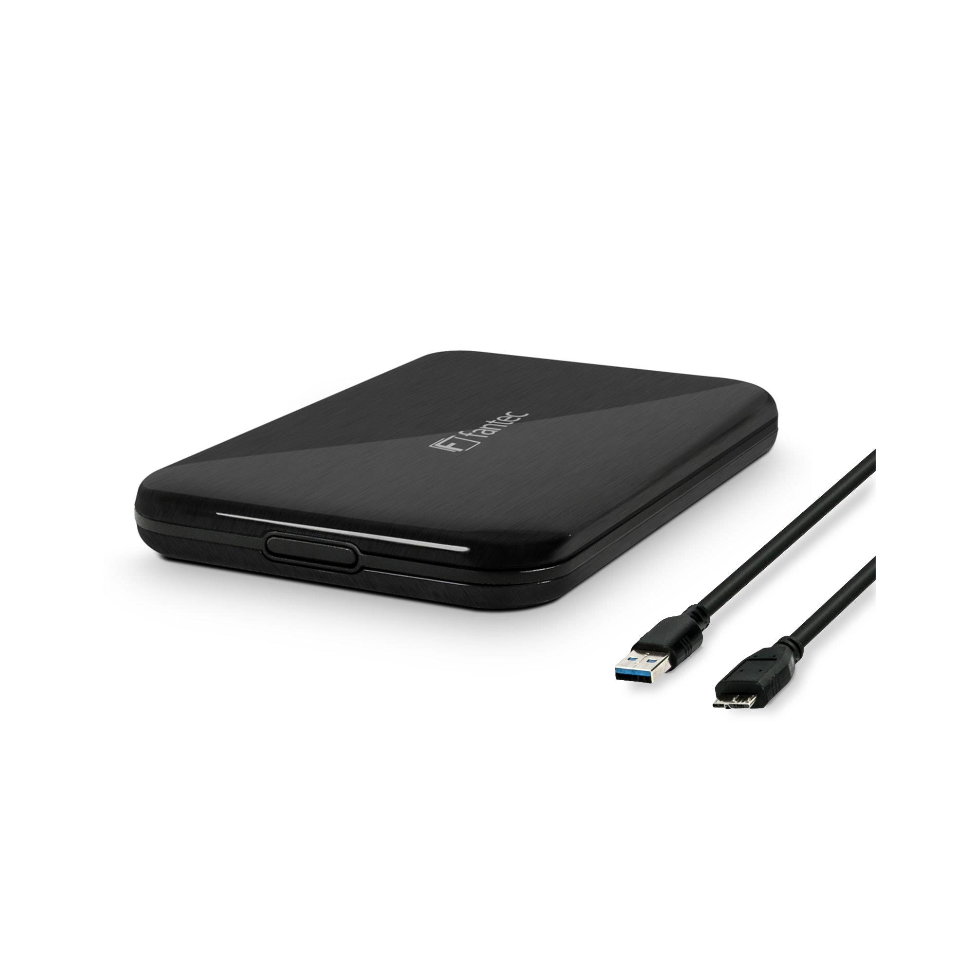 FANTEC ALU-25U3 - Speichergehäuse mit Datenanzeige, Netzanzeige - 2.5"" (6.4 cm)-0