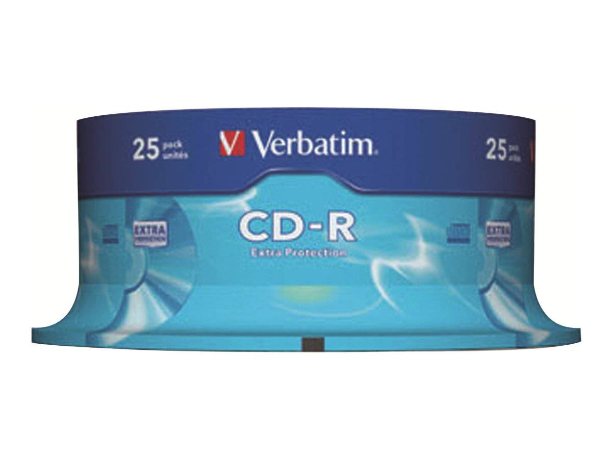 Verbatim CD-R Extra Protection - 25 x CD-R - 700 MB 52x - Spindel-3