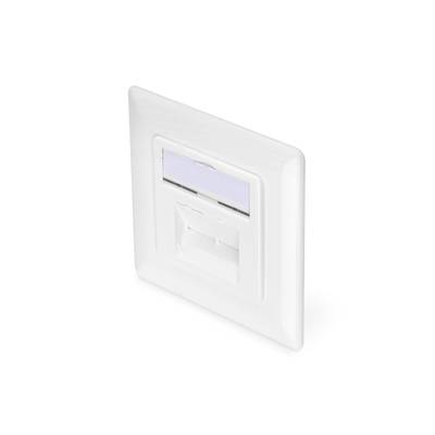 DIGITUS - CAT 6A Klasse EA Netzwerkdose, designkompatibel, geschirmt, Unterputz-0