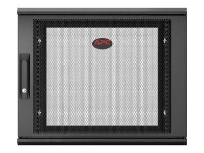 APC NetShelter WX AR109SH4 - Gehäuse - geeignet für Wandmontage - Schwarz - 9U --3