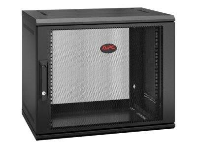 APC NetShelter WX AR109SH4 - Gehäuse - geeignet für Wandmontage - Schwarz - 9U --4