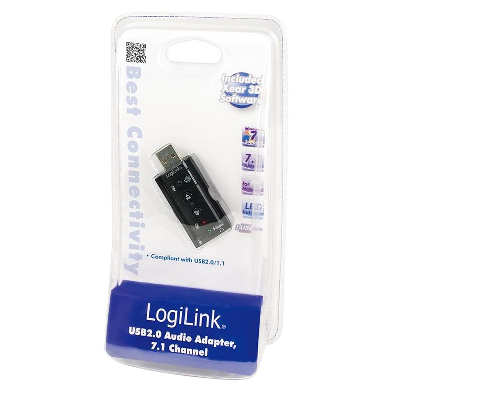 LogiLink USB Soundcard with Virtual 7.1 Soundeffects-2