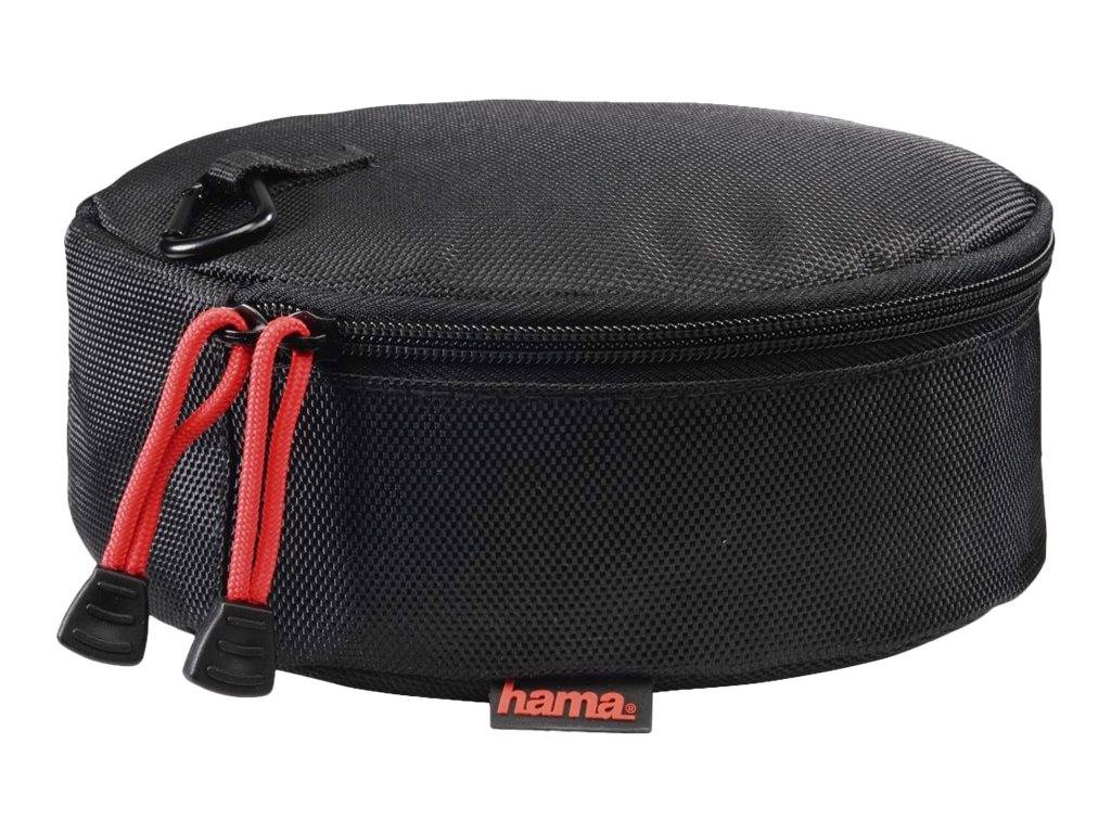 Hama - Tasche für Kopfhörer - Polyester - Schwarz-2
