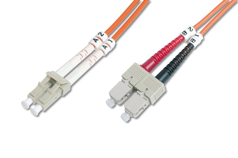 DIGITUS - LWL Multimode Patchkabel, LC / SC-2