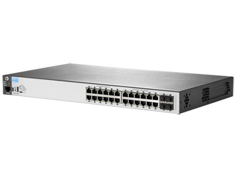 HPE Aruba 2530-24G - Switch - managed - 24 x 10/100/1000 + 4 x Gigabit SFP-1