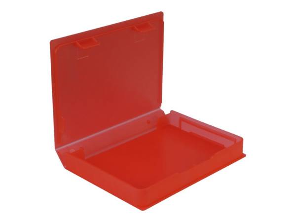 Inter-Tech HDD Protection Box - Festplattenlaufwerk-Schutzgehäuse - Kapazität: 1 Festplatte (2,5")