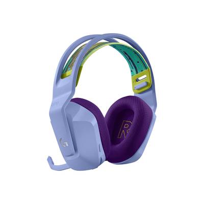 Logitech Gaming G733 LIGHTSPEED On Ear Headset Funk 7.1 Surround Lila Lautstärkeregelung Gaming-1