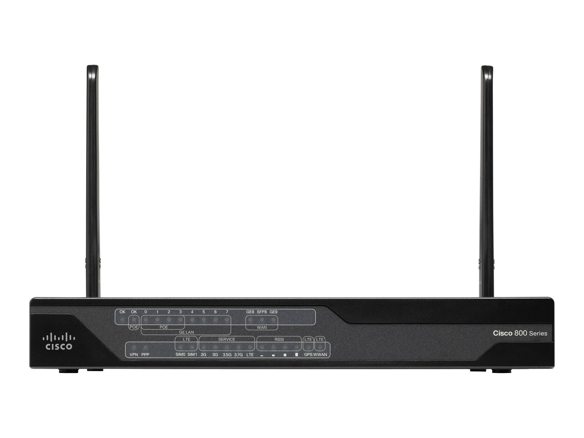 Cisco C899G-LTE-GA-K9 Router - 8-Port-Switch (integriert) Netzwerkgerät-0
