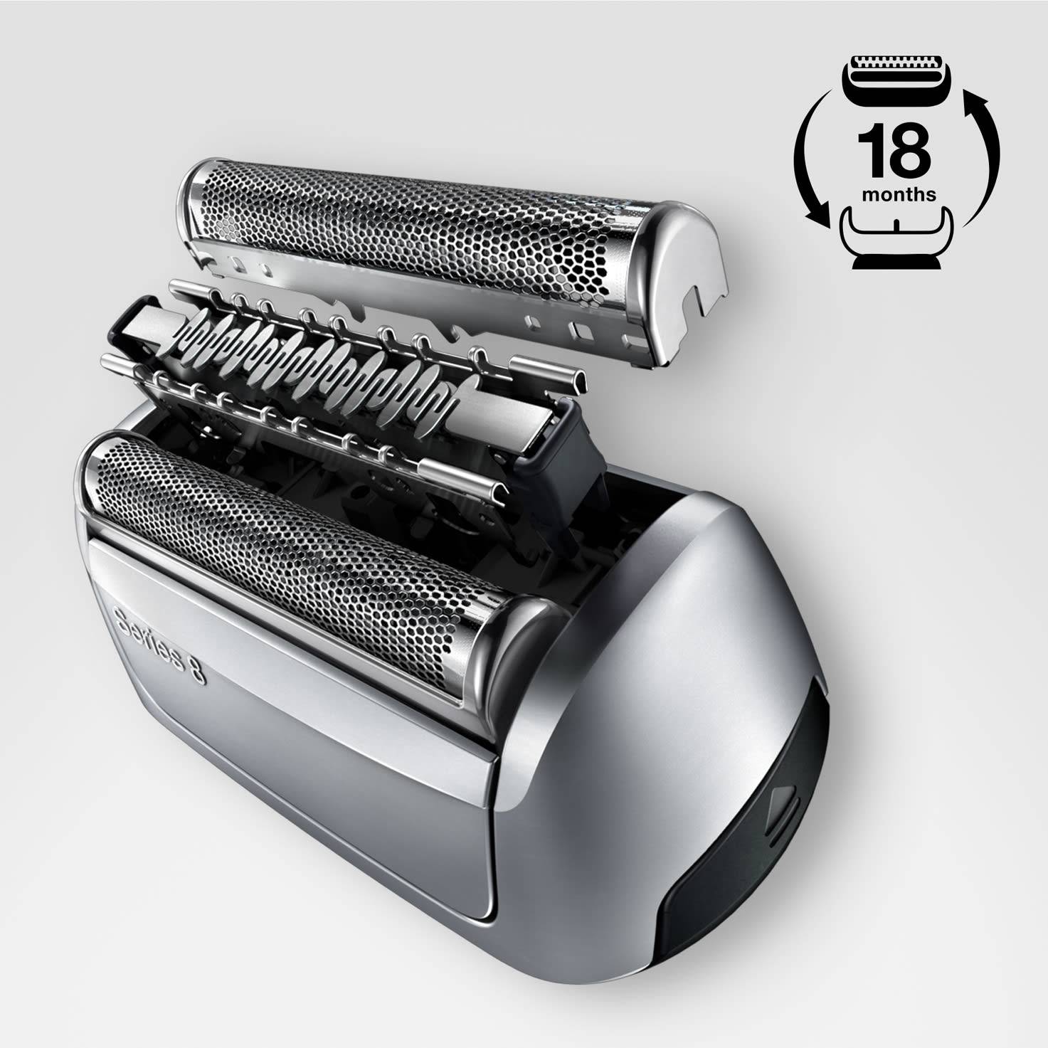 Braun Kombipack 83M Scherkopf Silber 1 St.-2