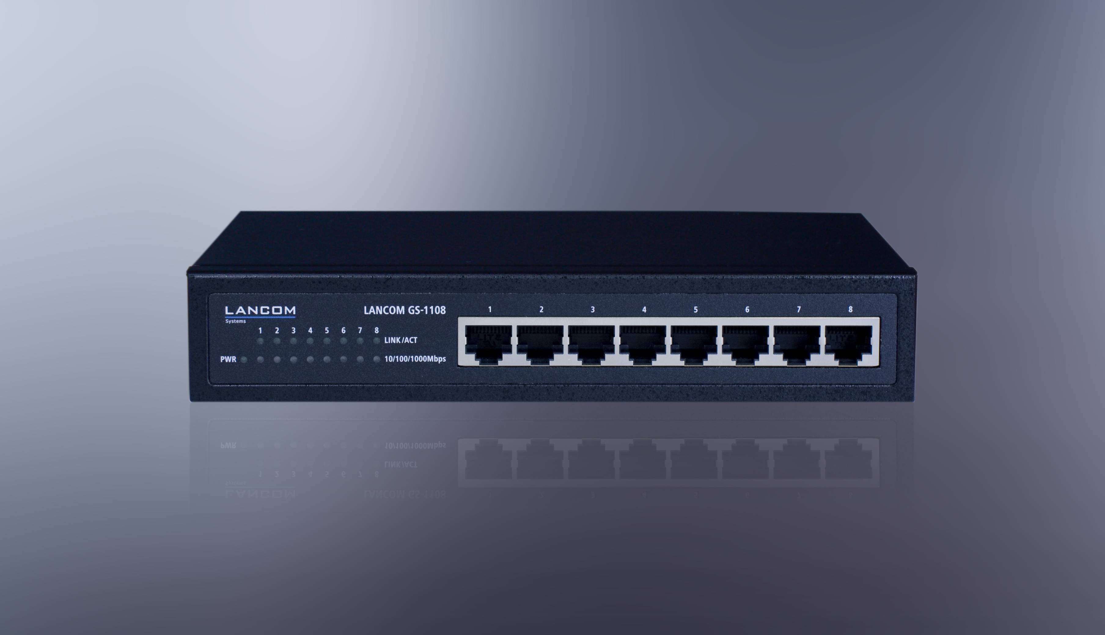 Lancom Systems 61457 LANCOM GS-1108 Netzwerk Switch RJ45-3