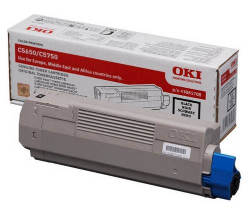 OKI - Schwarz - original - Tonerpatrone - für C5650dn-1