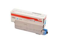 OKI Toner C532 C542 MC563 MC573 Original Cyan 1500 Seiten 46490403-2