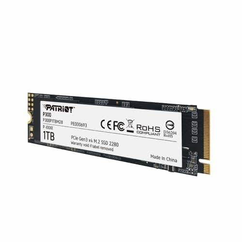 Patriot P300 - SSD - 1 TB - intern - M.2 2280 - PCIe 3.0 x4 (NVMe)-2