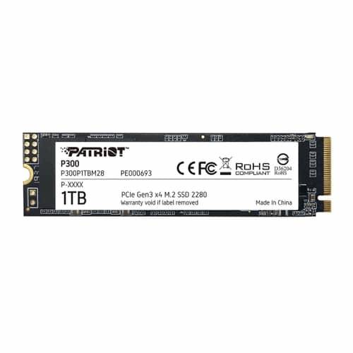 Patriot P300 - SSD - 1 TB - intern - M.2 2280 - PCIe 3.0 x4 (NVMe)-4
