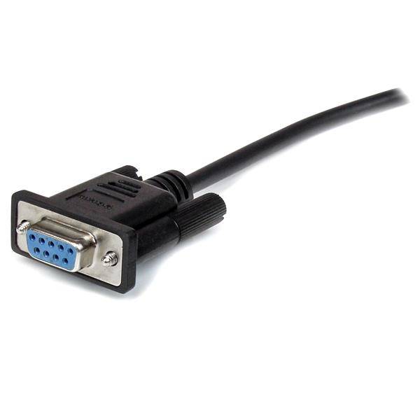 StarTech.com 50cm Seriell DB9 RS232 Verlängerungskabel - RS 232 DB-9 Kabel Verlängerung- DB 9 (Stecker)-4