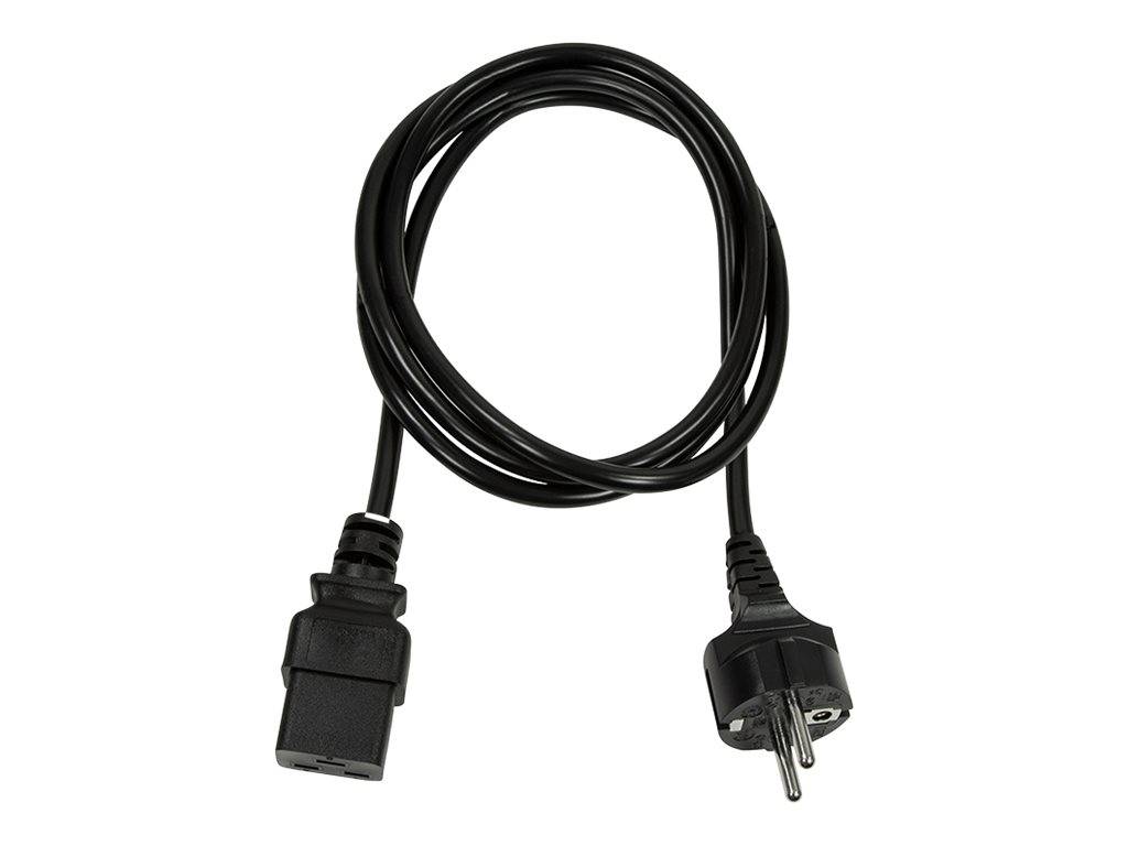 LogiLink Stromkabel - CEE 7/7 (M) gerade zu IEC 60320 C19 gerade - Wechselstrom-0
