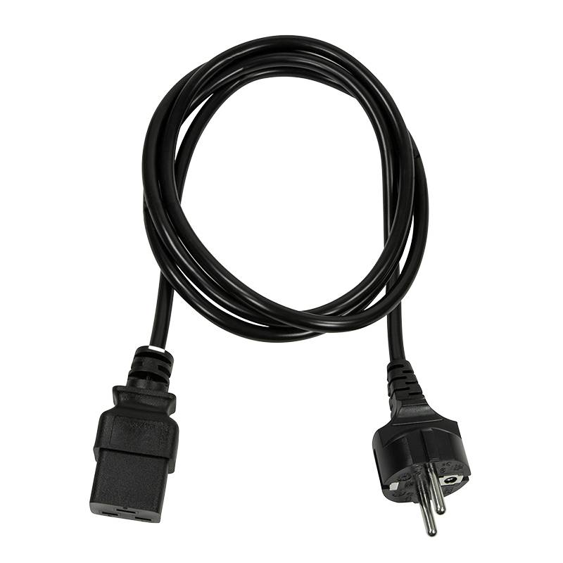 LogiLink Stromkabel - CEE 7/7 (M) gerade zu IEC 60320 C19 gerade - Wechselstrom-2