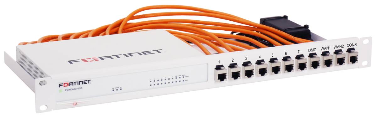 Rackmount.IT RM-FR-T10I - Rackmontagesatz - RJ-45 X 11 - RAL 9003, Signal White - 1U - 48.3 cm (19"")-2