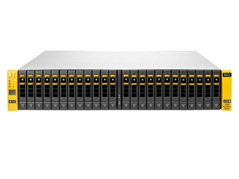 HPE 3PAR StoreServ 8400 2-node Storage Base - Festplatten-Array - 24 Schächte (SAS)-1