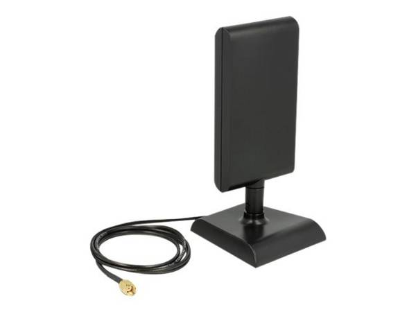 DeLOCK WLAN RP-SMA - Antenne - Wi-Fi, Bluetooth - 6 dBi (für 2,4 GHz - 2,5 GHz)