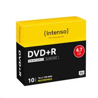 Intenso 10 x DVD+R - 4.7 GB 16x - mit Tintenstrahldrucker bedruckbare Oberfläche-3