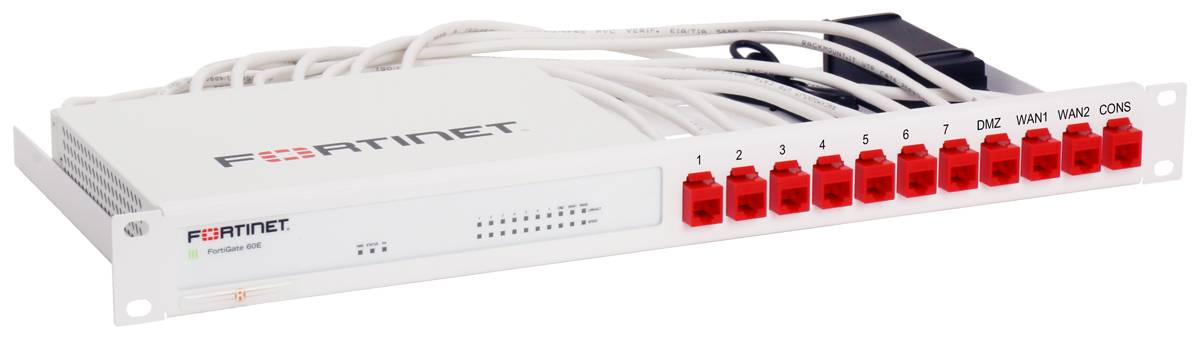 Rackmount.IT RM-FR-T10 - Rackmontagesatz - RJ-45 X 11 - RAL 9003, Signal White - 1U - 48.3 cm (19"")-1