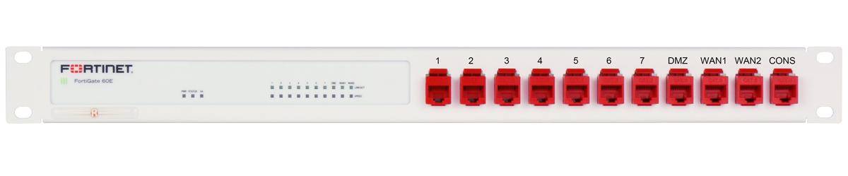 Rackmount.IT RM-FR-T10 - Rackmontagesatz - RJ-45 X 11 - RAL 9003, Signal White - 1U - 48.3 cm (19"")-2