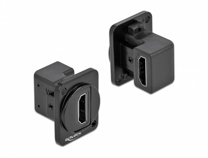 DeLOCK D-Type Module HDMI-A 90° angled female to female-3